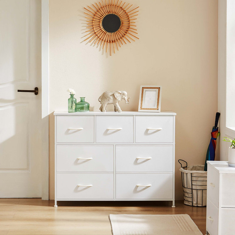 7 storage Spaces assembled wardrobe lockers bedroom furniture lockers White